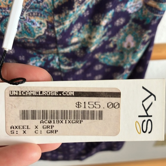 Sky halter top w gorgeous embellishments and details. Size XS NWT - Picture 6 of 7